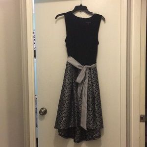 Formal Dress with waist tie